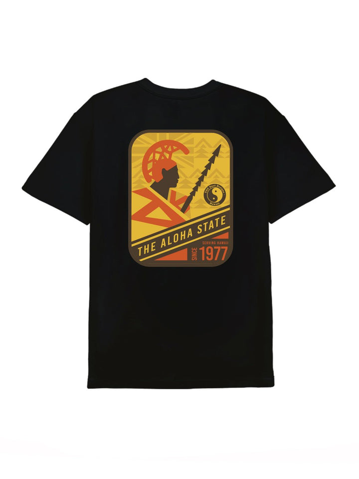 T&C Surf Designs Stamp Warrior Tee, Black / S