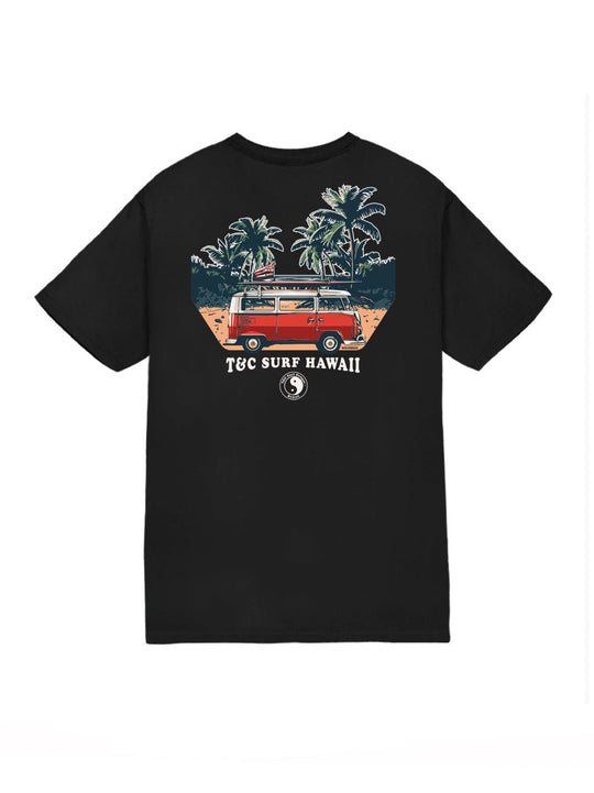 T&C Surf Designs T&C Surf Island Hopper Volkswagen® Jersey Tee, Black / S