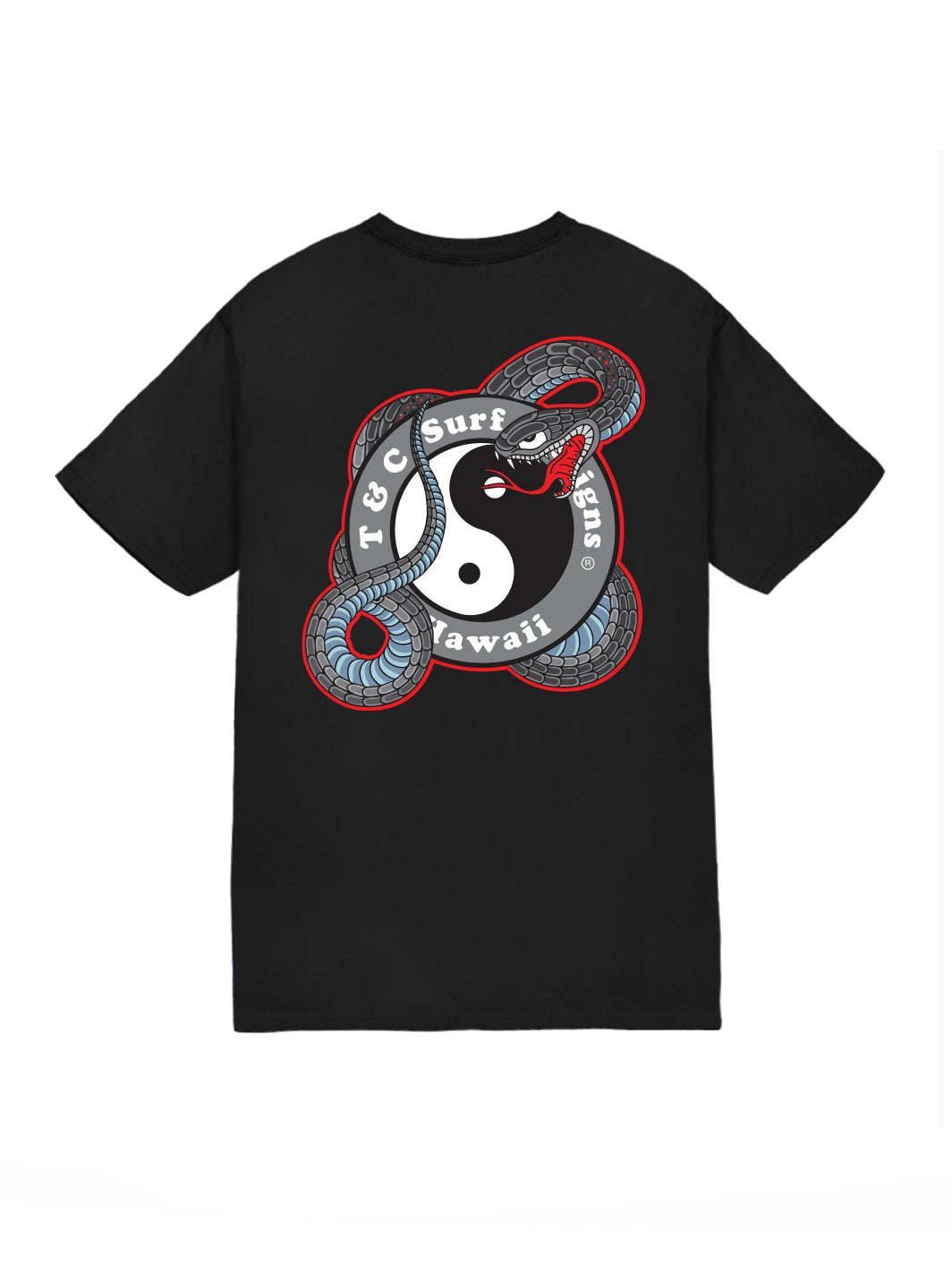 T&C Surf Designs T&C Surf Year of the Snake Jersey Tee, Black / S