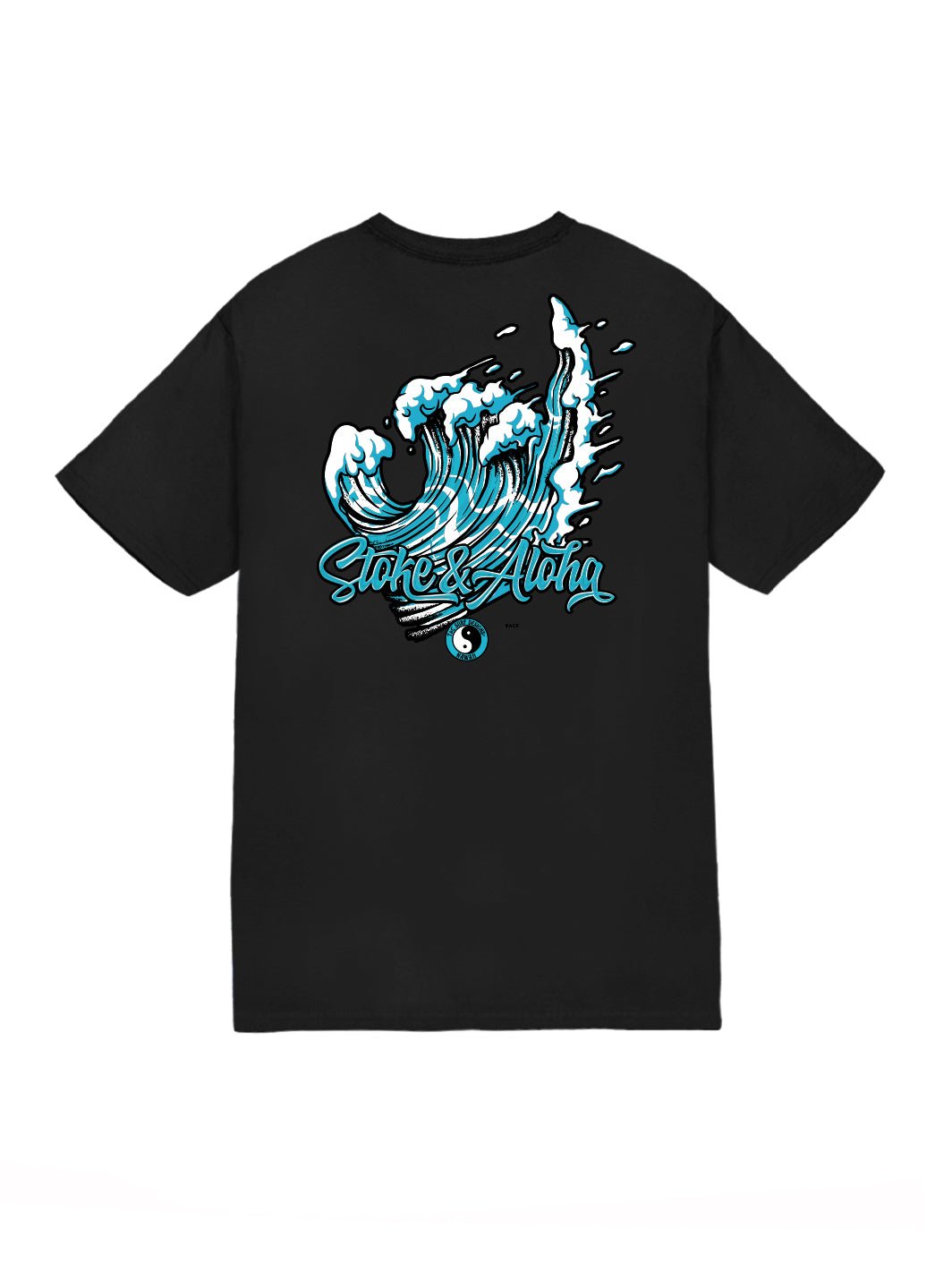 T&C Surf Designs Shaka Waves Jersey Tee, Black / S
