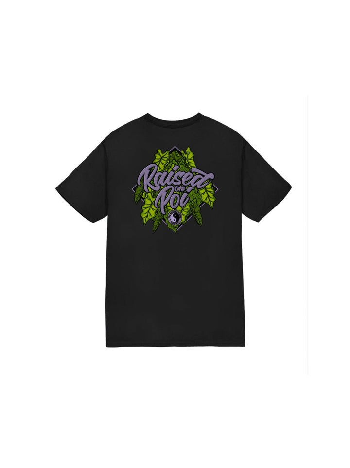 T&C Surf Designs Kids Raised On Poi Tee, Black / XS