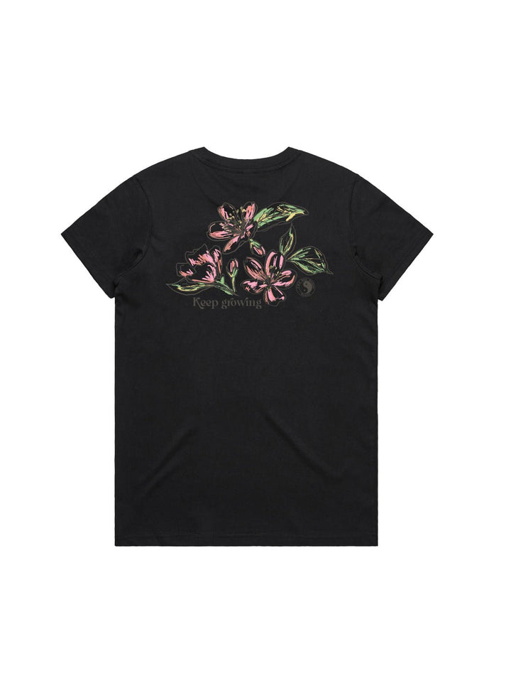 Sakura Sketch Maple Tee - T&C Surf Designs