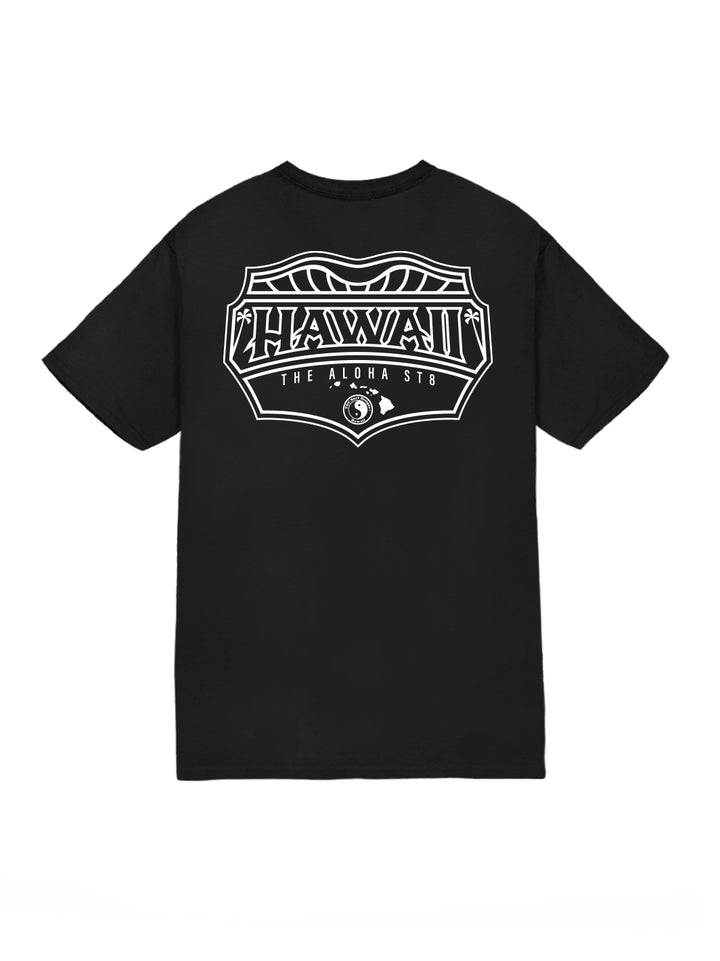 Hawaii Wave Shield Jersey Tee