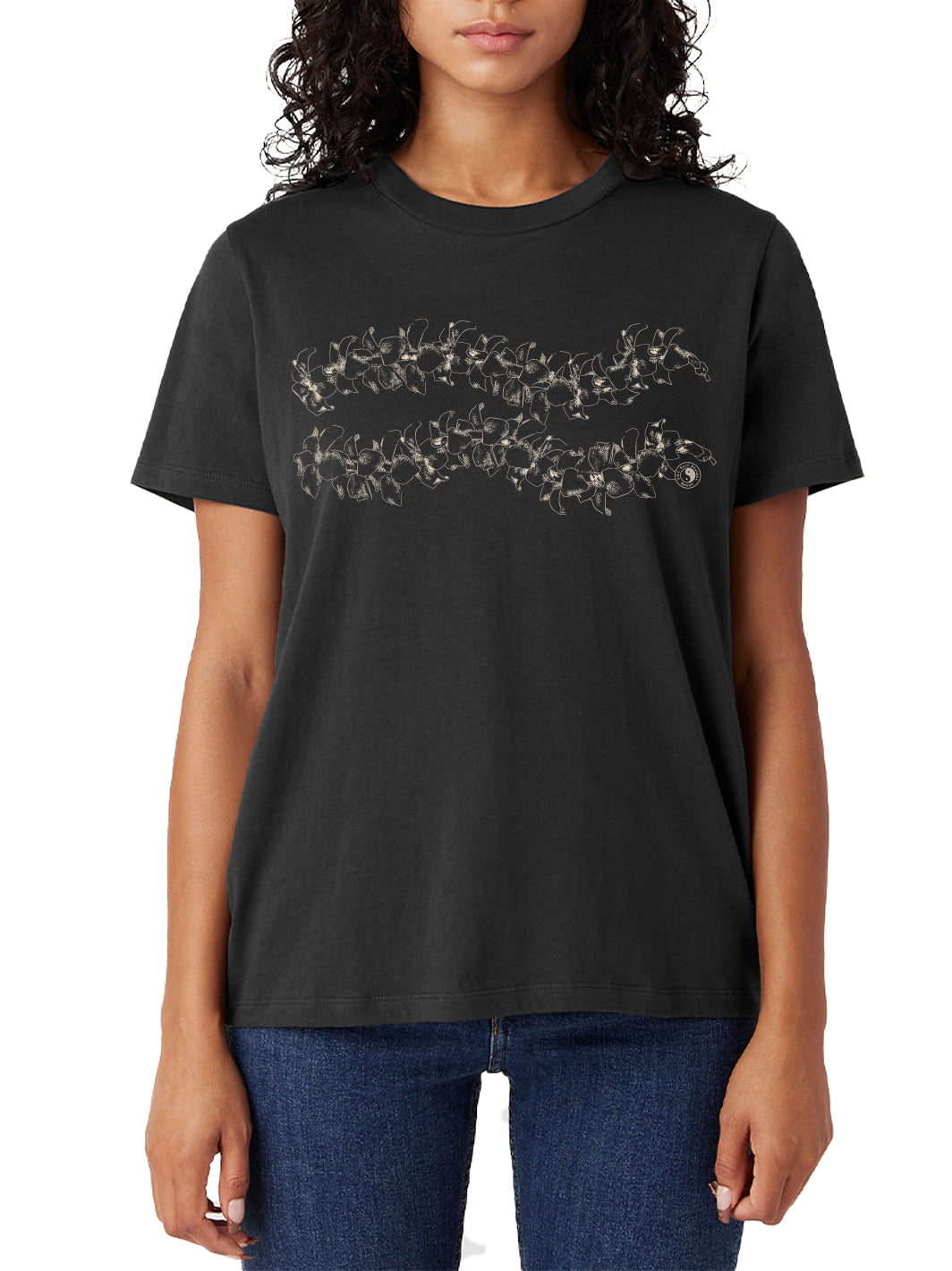 T&C Surf Designs Simple Puakeni Lei Boyfriend Tee,