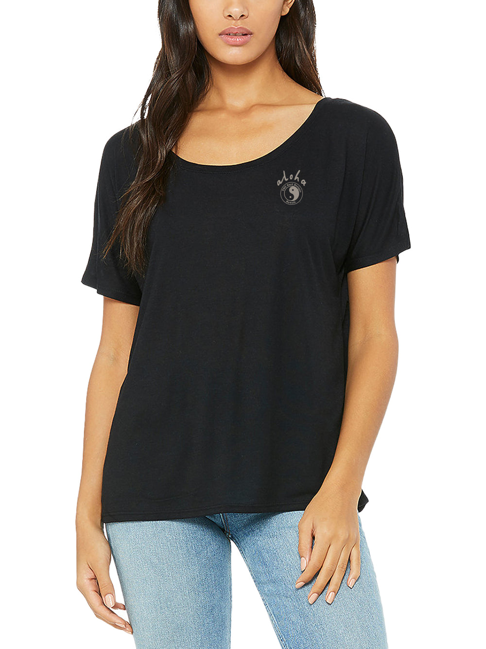 T&C Surf Designs Island Girl Slouchy Crew Tee,
