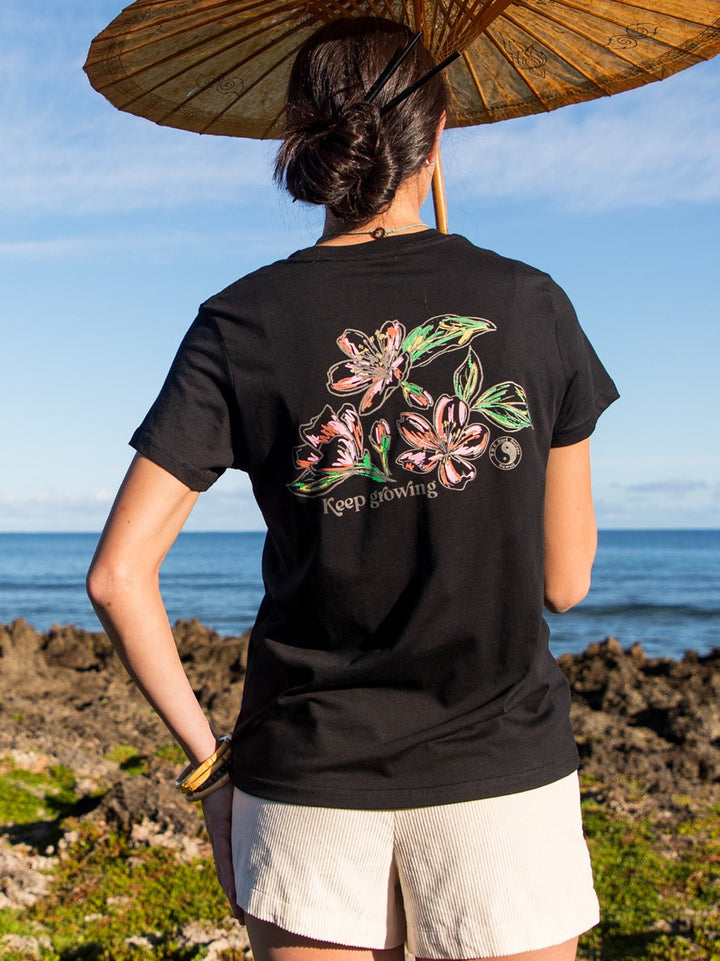 Sakura Sketch Maple Tee - T&C Surf Designs