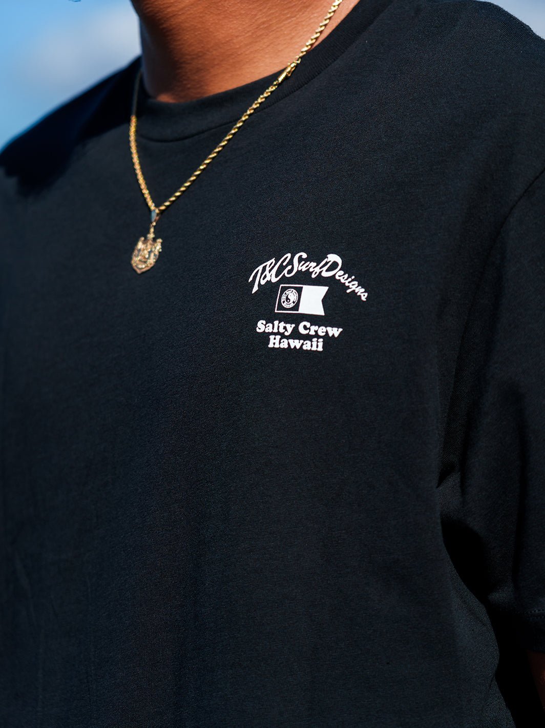 T&C Surf x Salty Crew Hook Tee