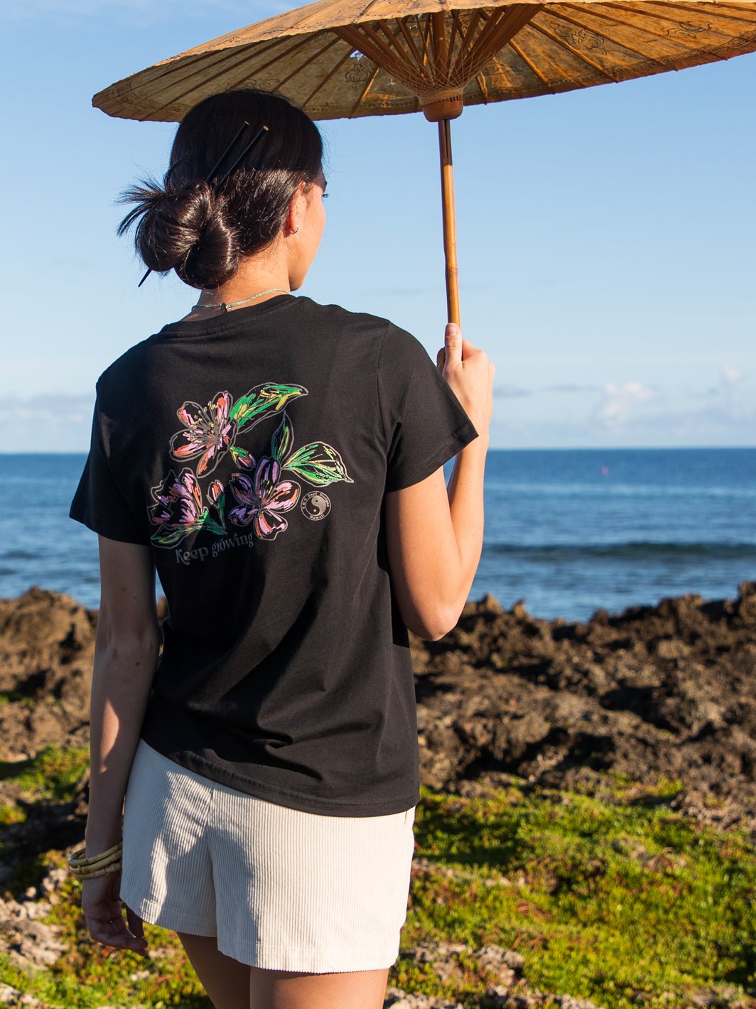 Sakura Sketch Maple Tee - T&C Surf Designs