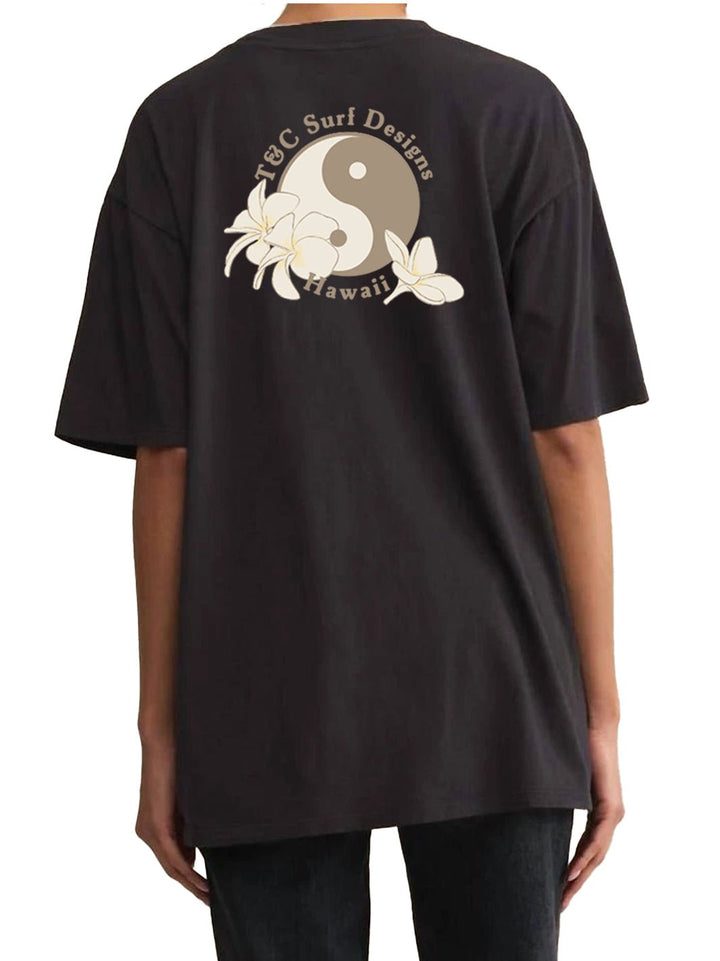 T&C Surf Designs Plumeria Logo City Tee,