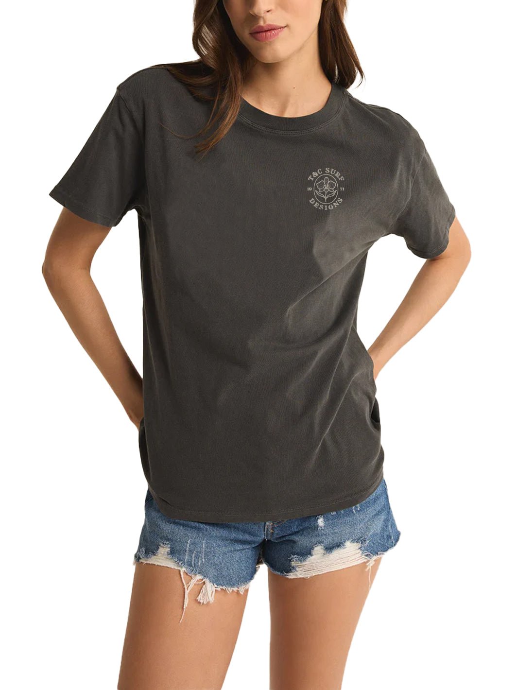 T&C Surf Designs PC Orchid Boyfriend Tee,