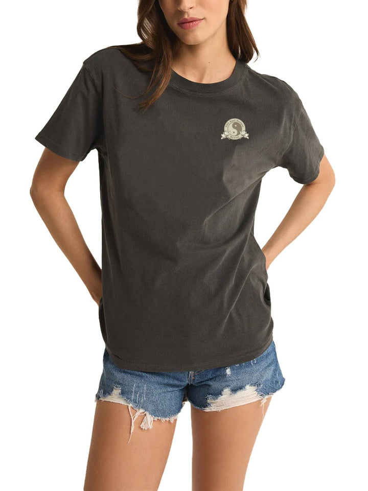 T&C Surf Designs Ti Pikake Lei Boyfriend Tee,
