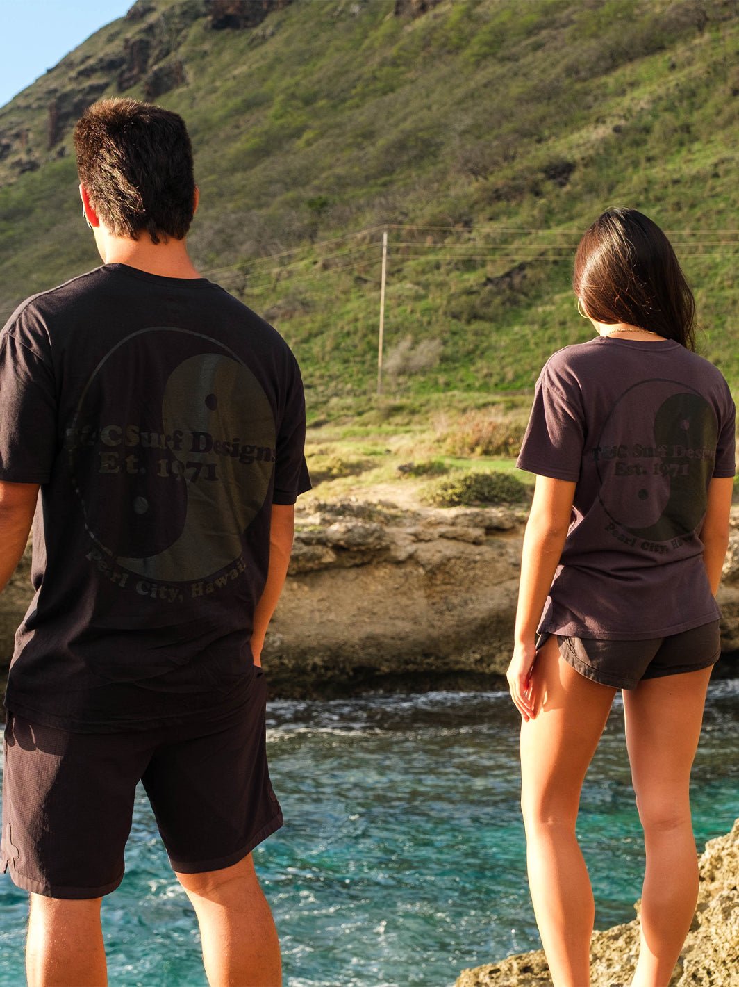 Black Pearl Logo Boyfriend Tee - T&C Surf Designs