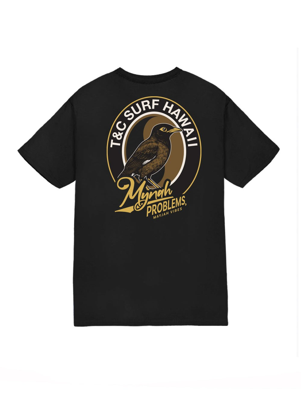 T&C Surf Designs May Jah Vibes Jersey Tee, Black / S