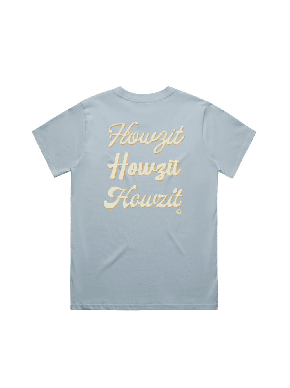 T&C Surf Designs Howzit Classic Tee, Blue Fog / XS