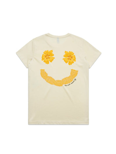 T&C Surf Designs T&C Surf Smiley Ilima Maple Tee, Butter / XS