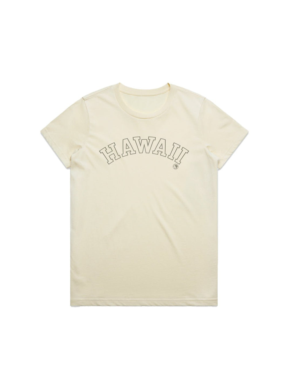 T&C Surf Designs HI Arch Puff Maple Tee, Butter / XS