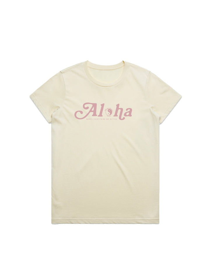 Straight Aloha Maple Tee - T&C Surf Designs