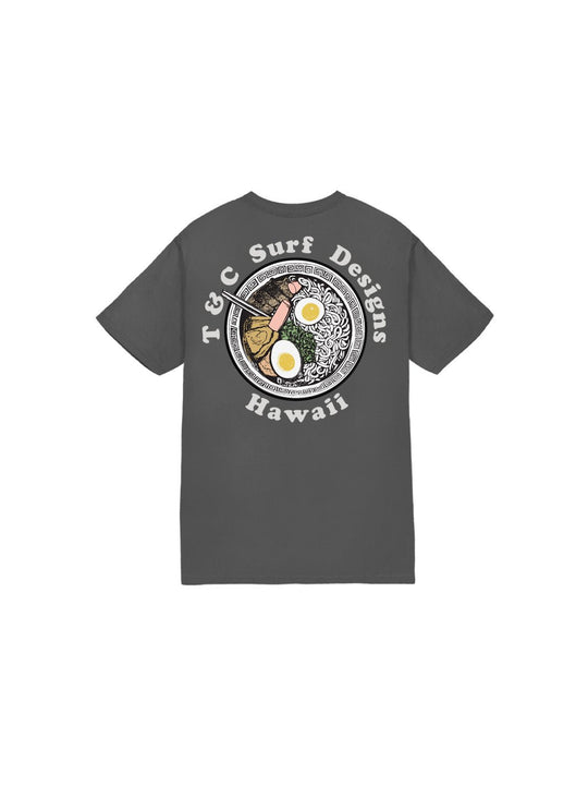 T&C Surf Designs Kids Shoyu Ramen Jersey Tee, Charcoal / XS