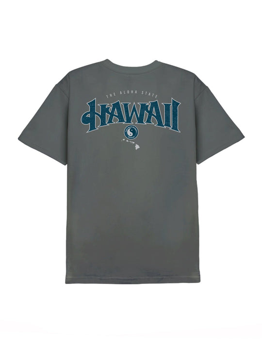 T&C Surf Designs T&C Surf Arch Tapa Hawaii Tee, Charcoal / S