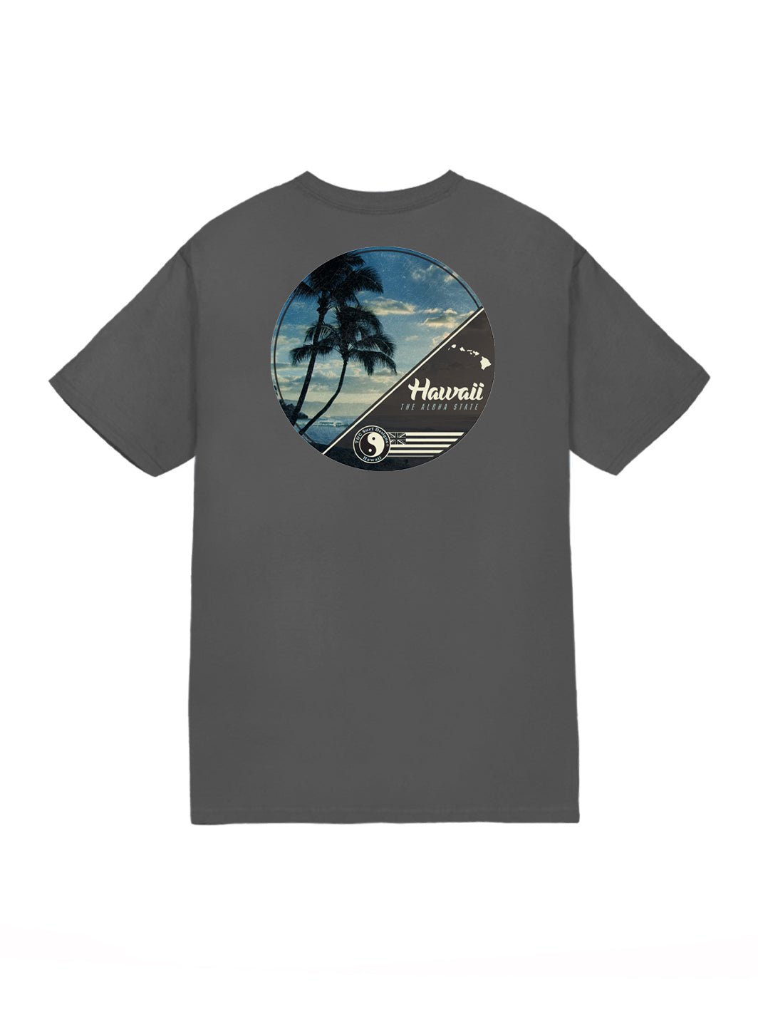 T&C Surf Designs T&C Surf Sunset Circle Jersey Tee, Charcoal / S