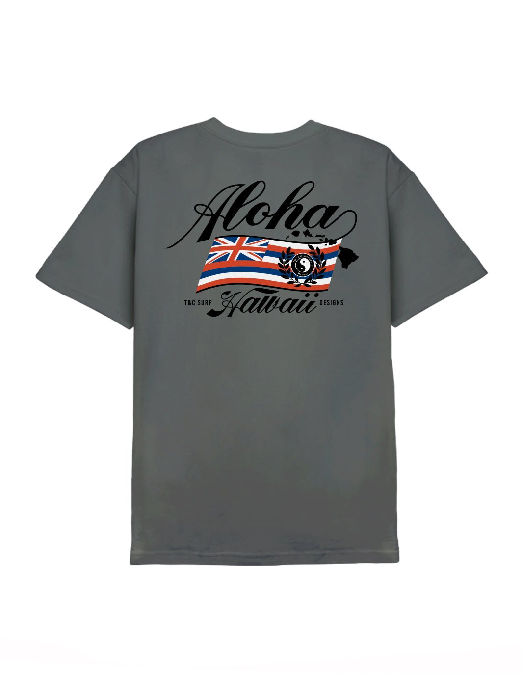 T&C Surf Designs 50th Tee, Charcoal / S