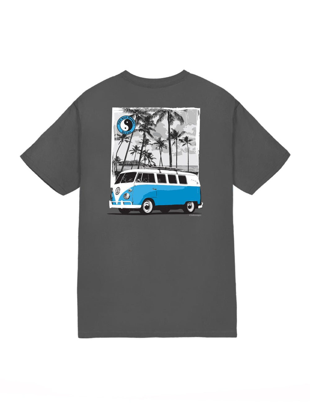 Blue Scenic Bus Volkswagen® Jersey Tee - T&C Surf Designs