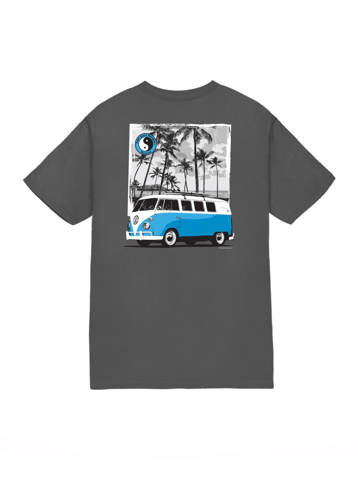 Blue Scenic Bus Volkswagen® Jersey Tee - T&C Surf Designs