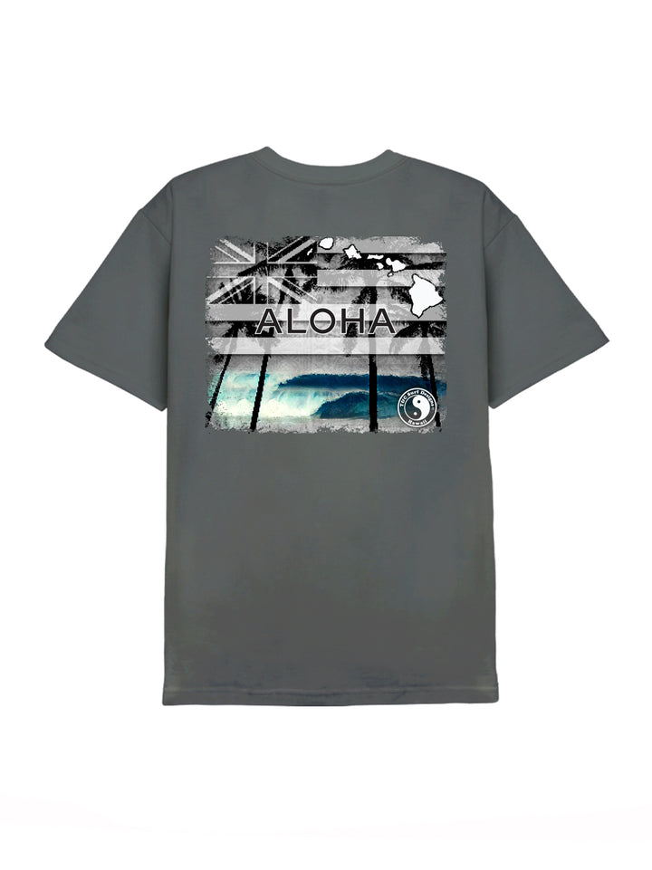 Double Wave Aloha Tee