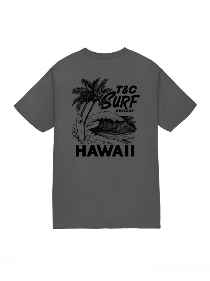 T&C Surf Designs Shorebreak Jersey Tee, Charcoal / S