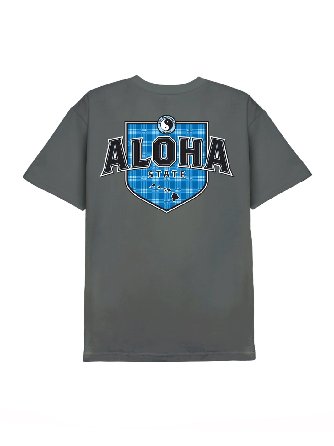 Aloha Palaka Shield Tee - T&C Surf Designs