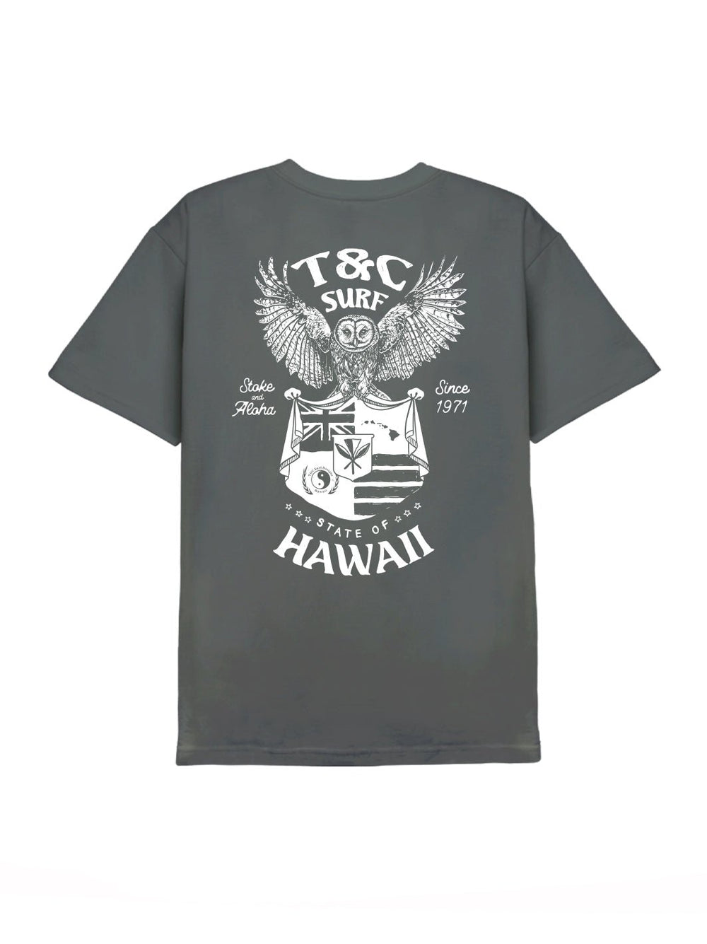Pueo Tee - T&C Surf Designs