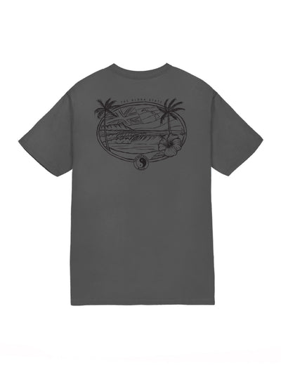 T&C Surf Designs T&C Surf Sketch Diamond Head Jersey Tee, S / Charcoal