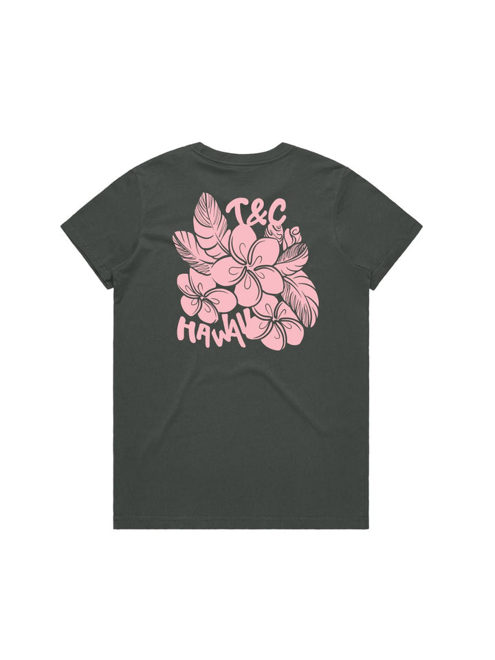 Plumeria Maple Tee - T&C Surf Designs
