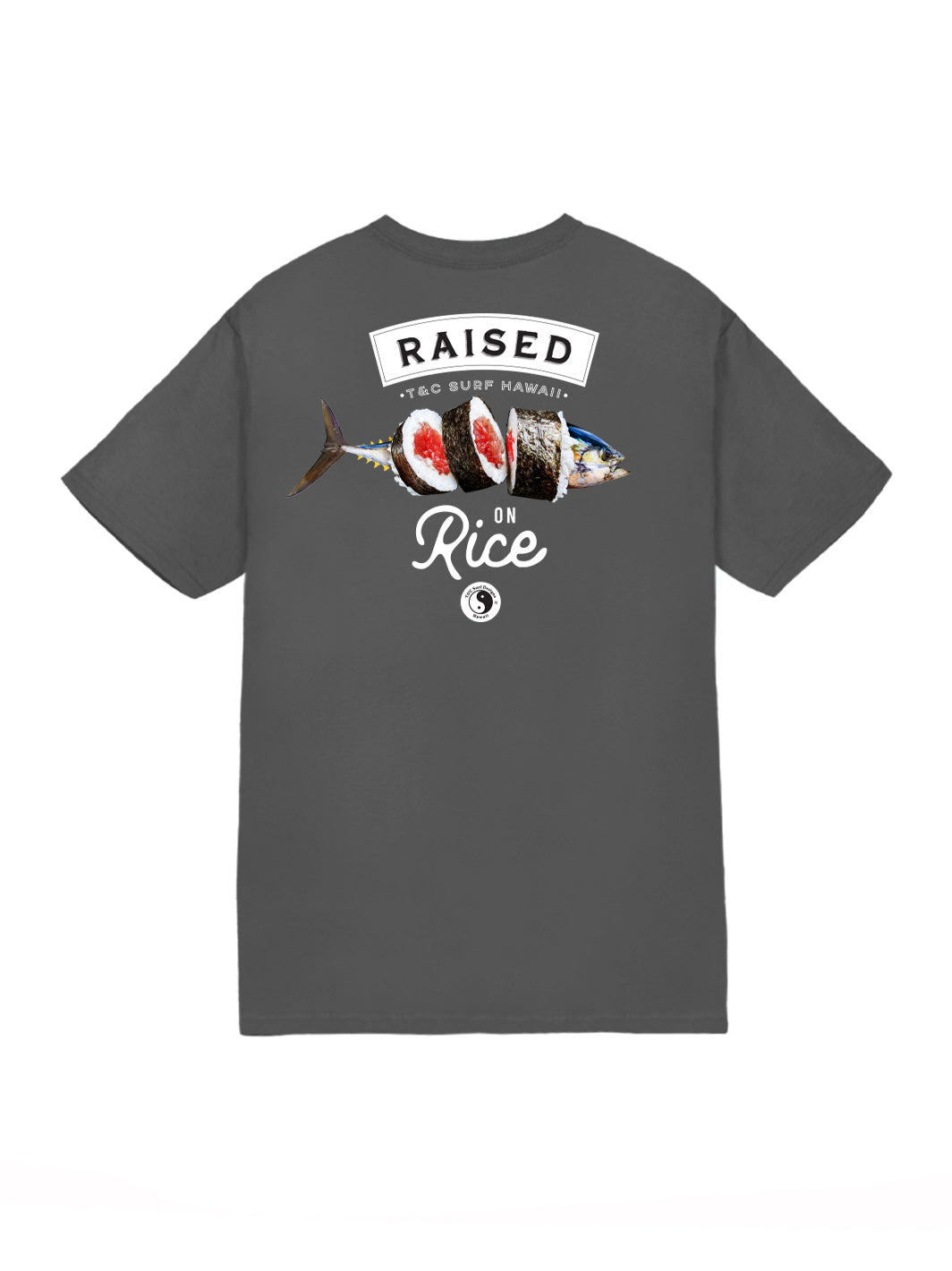 T&C Surf Designs T&C Surf Maki Ahi Jersey Tee, S / Charcoal