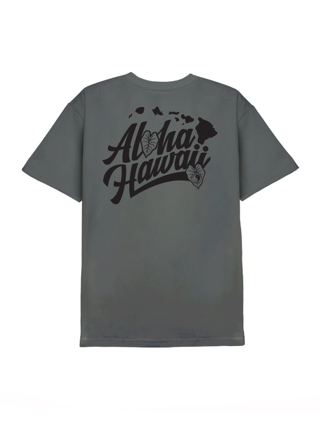 T&C Surf Designs Aloha Kalo Tee, Charcoal / S