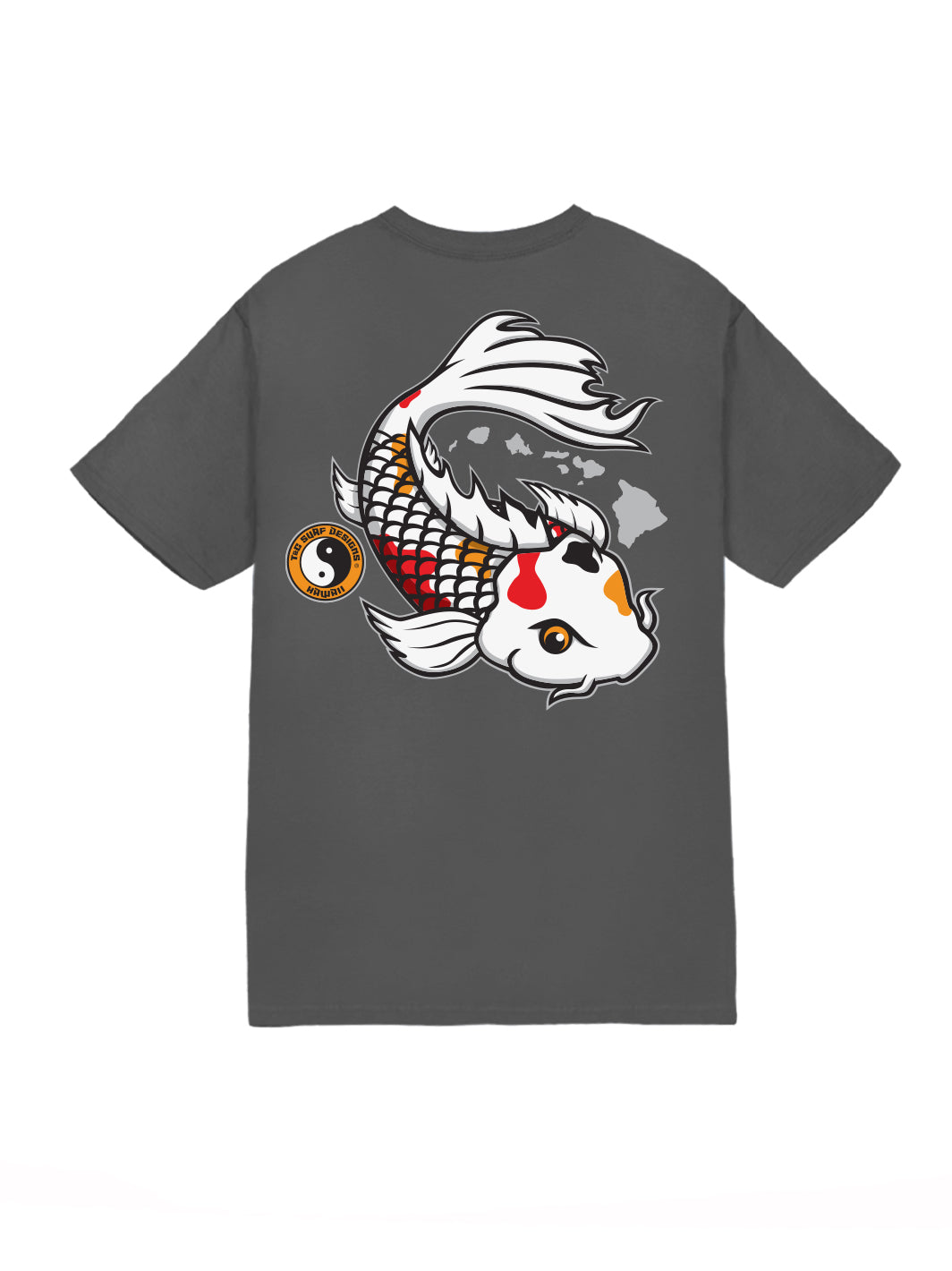 T&C Surf Designs T&C Surf Koi Jersey Tee, Charcoal / S