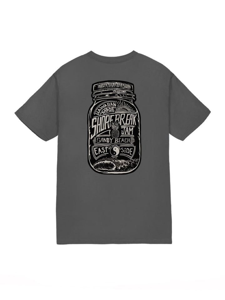 T&C Surf Designs Shorebreak Jam Jersey Tee, Charcoal / S