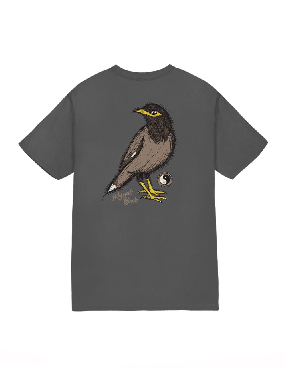 T&C Surf Designs Myna Brah Jersey Tee, Charcoal / S