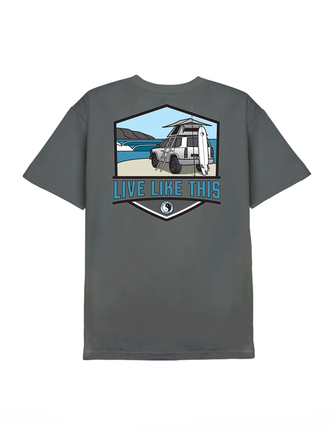 T&C Surf Designs T&C Surf Overlanding Tee, Charcoal / S