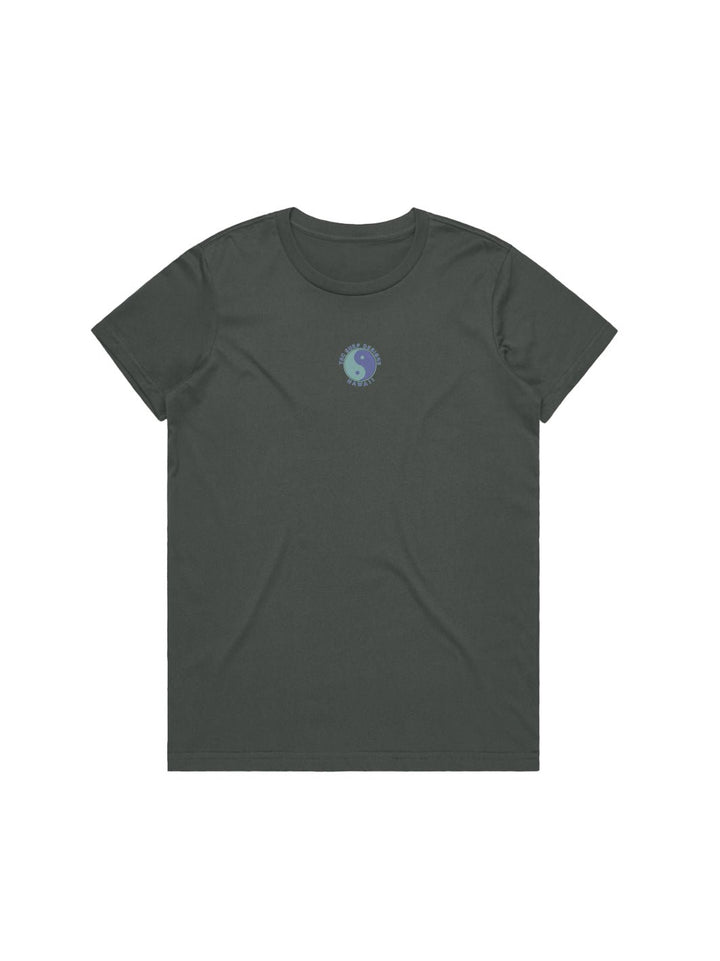 T&C Surf Designs Lined Logo Maple Tee,