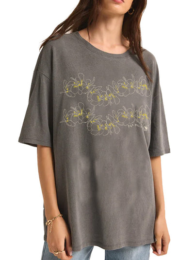 T&C Surf Designs T&C Surf Simple Plumeria Socal Tee, Charcoal Moon / XS