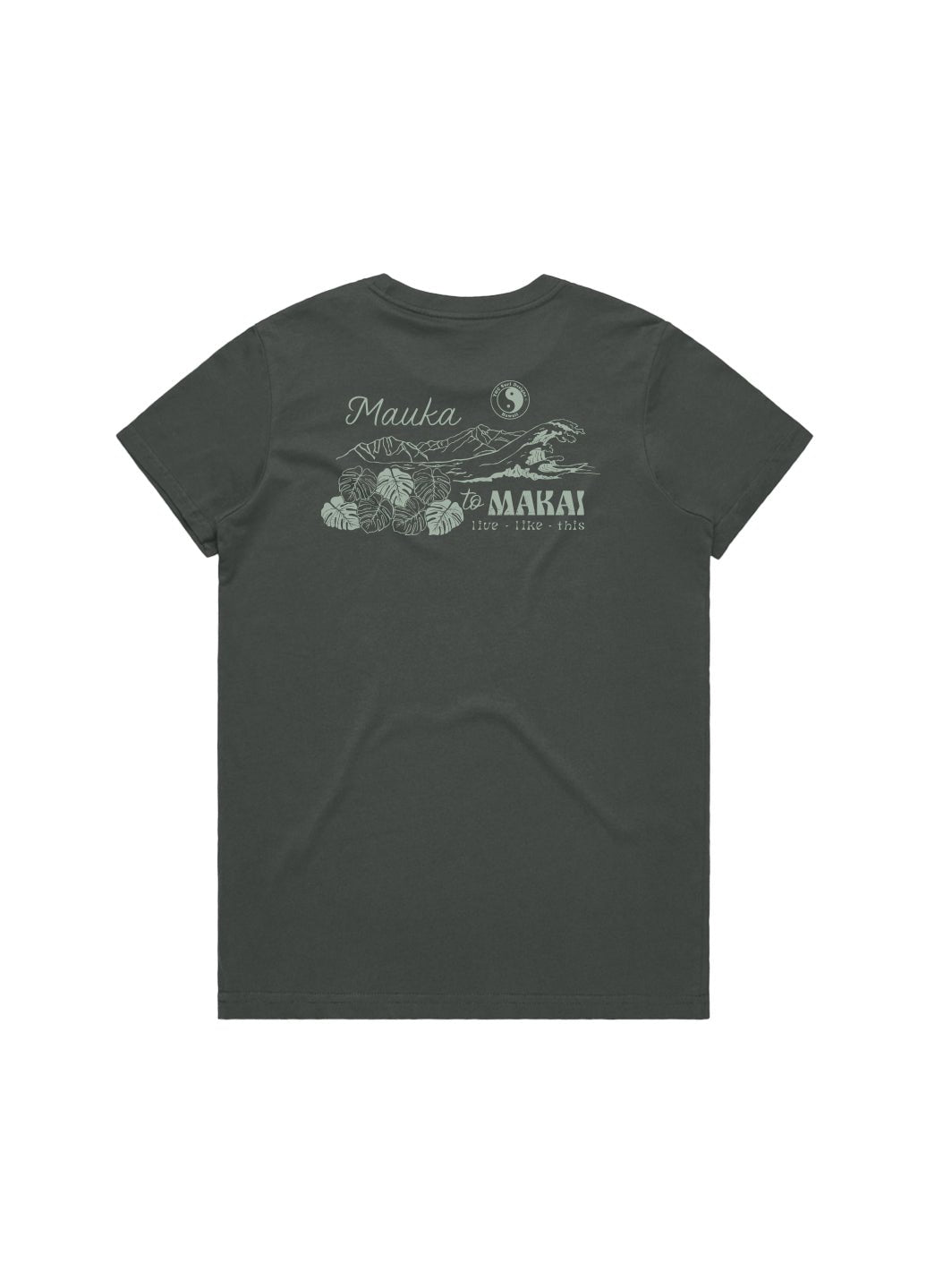 T&C Surf Designs M2M Country Life Maple Tee, Charcoal / XS