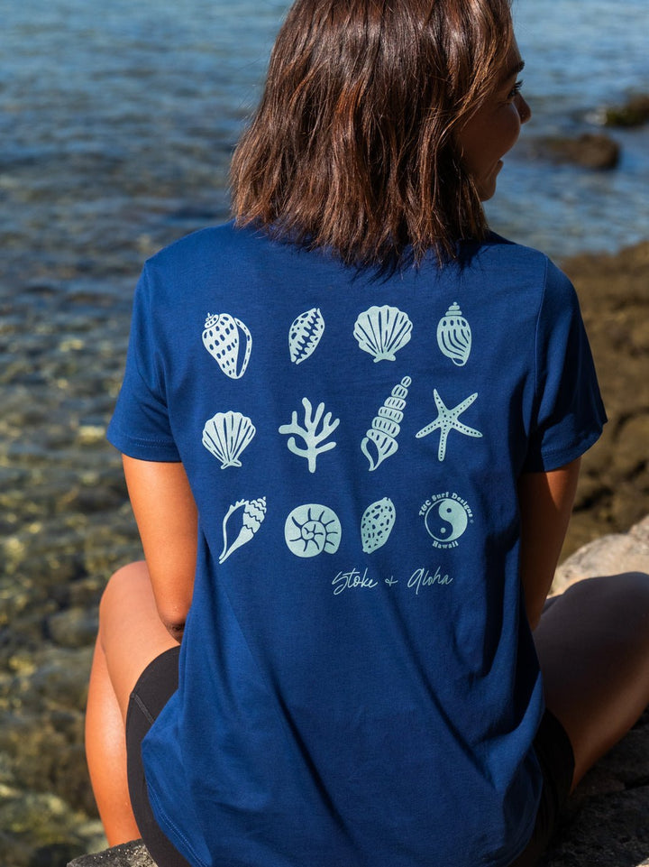 Shell Huntaz Maple Tee - T&C Surf Designs