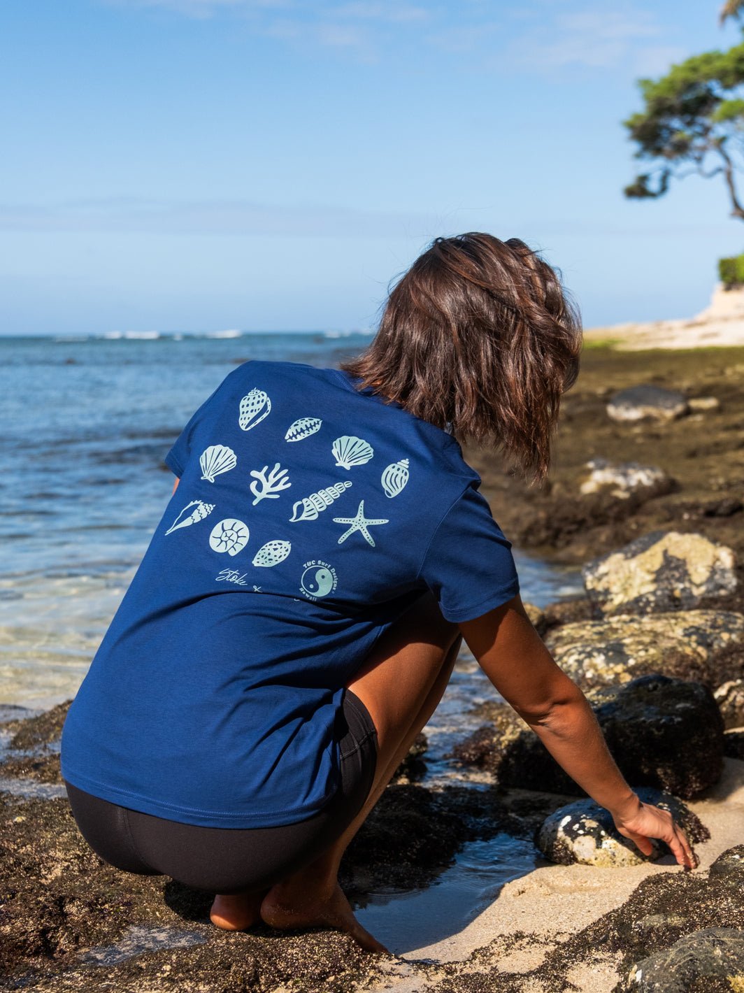 Shell Huntaz Maple Tee - T&C Surf Designs