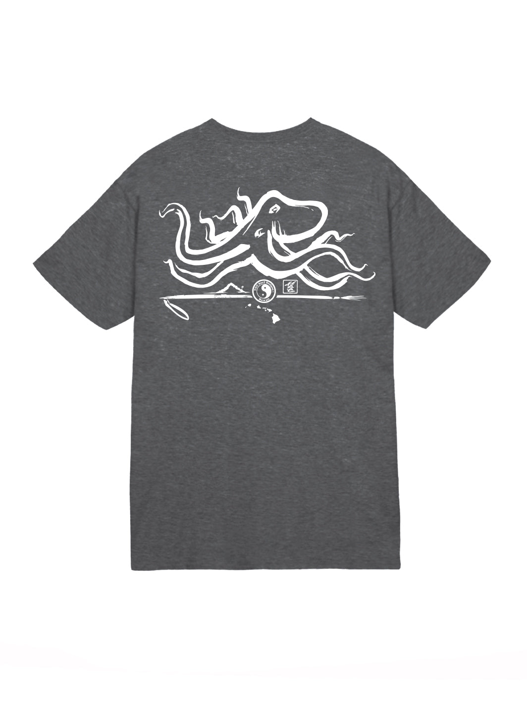 T&C Surf Designs Sumi Tako Jersey Tee, Dark Heather / S