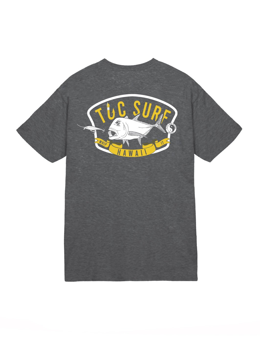 T&C Surf Designs T&C Surf Whip It Jersey Tee, Dark Heather / S