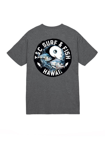 T&C Surf Twin Fin Jersey Tee - T&C Surf Designs