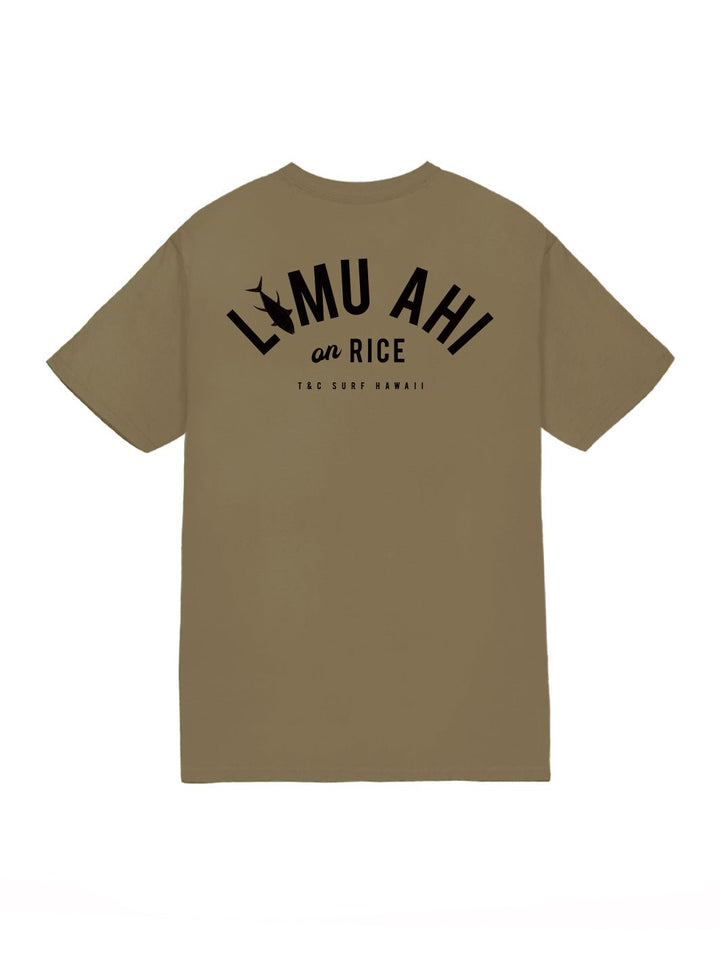 T&C Surf Designs Limu Ahi Jersey Tee, Dune Mist / S