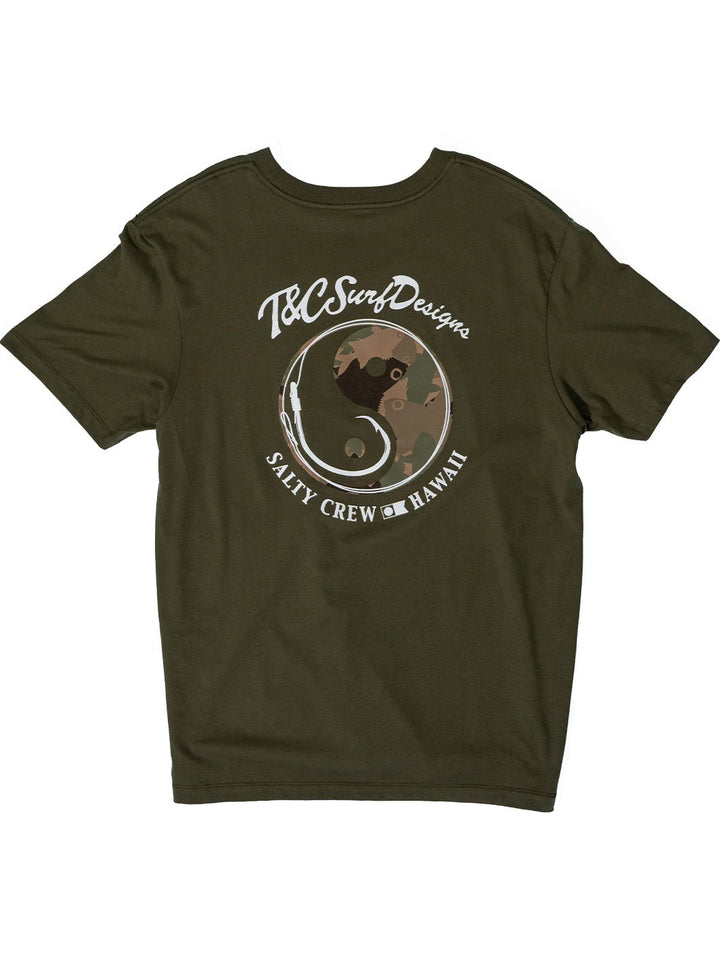 T&C Surf x Salty Crew Hook Tee