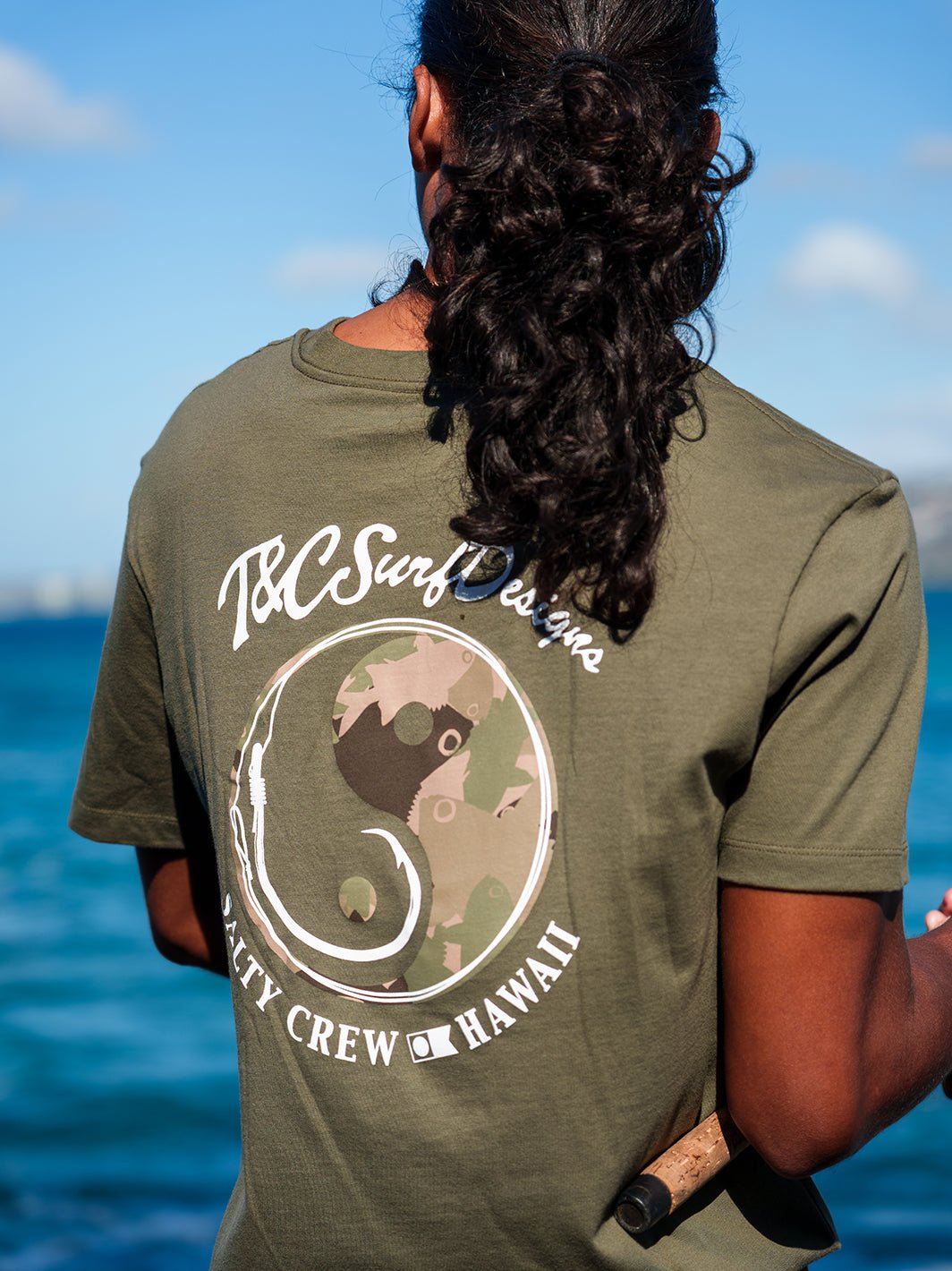T&C Surf x Salty Crew Hook Tee